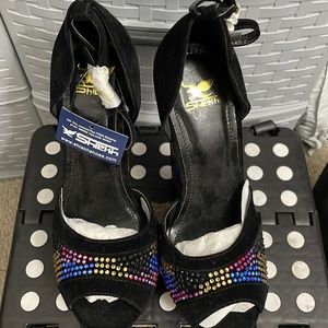 Brand New Rhinestones Heels